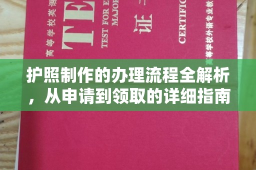 汨罗护照制作的办理流程全解析，从申请到领取的详细指南