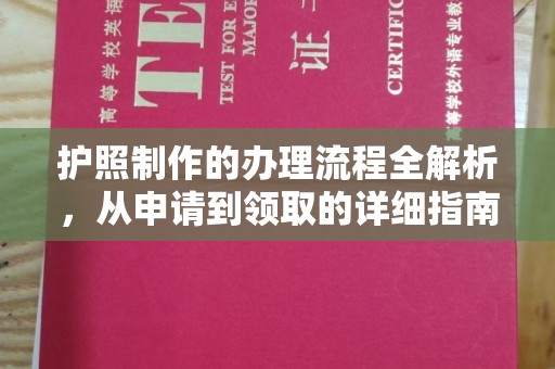 汨罗护照制作的办理流程全解析，从申请到领取的详细指南